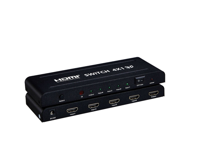HDMI 4切1切换器